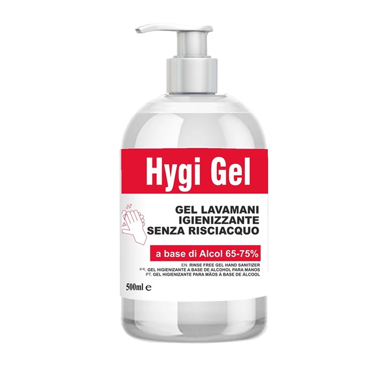 HYGIGEL Alkoholos kéz tisztító/fertőtlenítő - pumpás 500ml