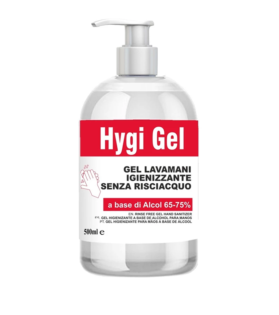 HYGIGEL Alkoholos kéz tisztító/fertőtlenítő - pumpás 500ml